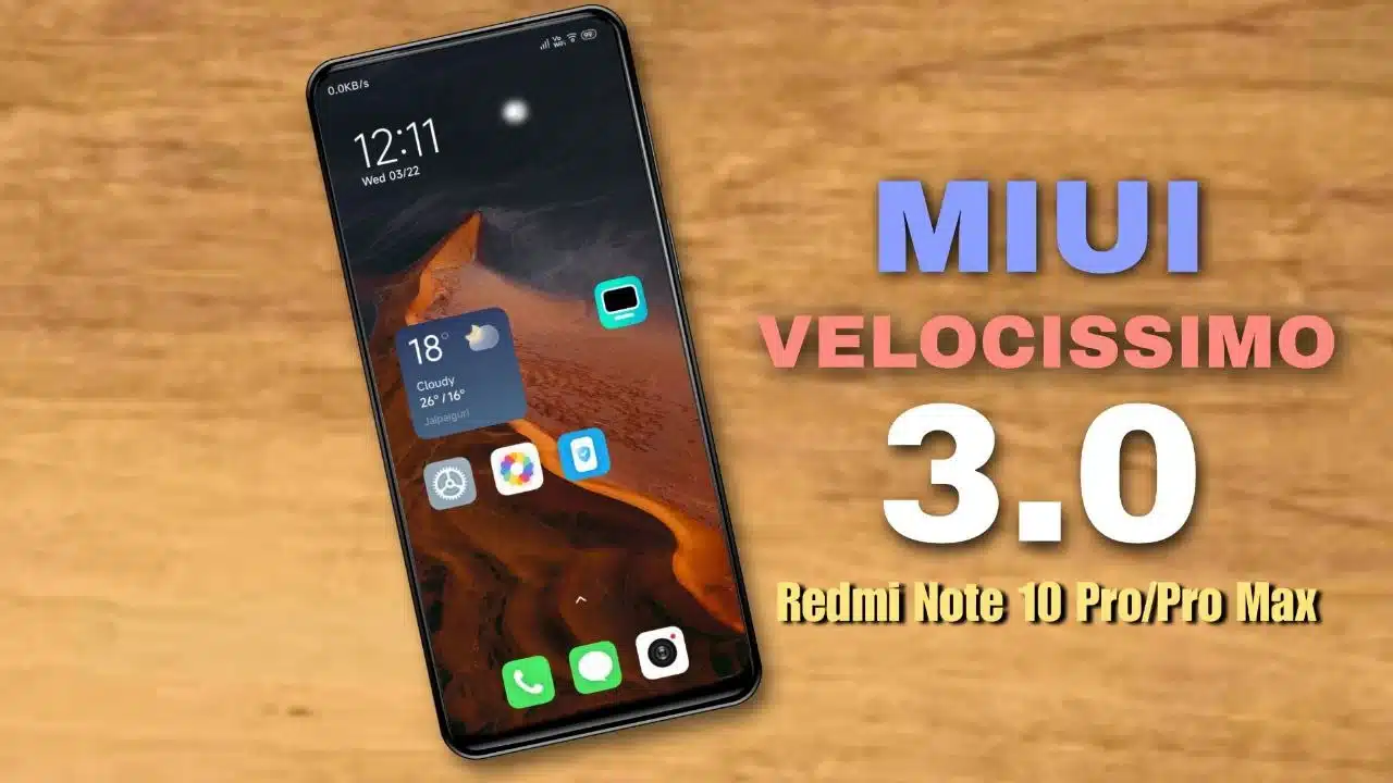 MIUI VELOCISSIMO 3.0 Gaming Rom for Redmi Note 10 Pro